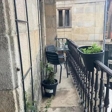 아파트 A Casa Do Correo Vello - O Balcon