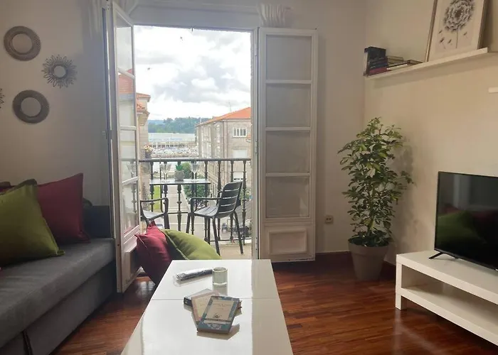 A Casa Do Correo Vello - O Balcon דירה *