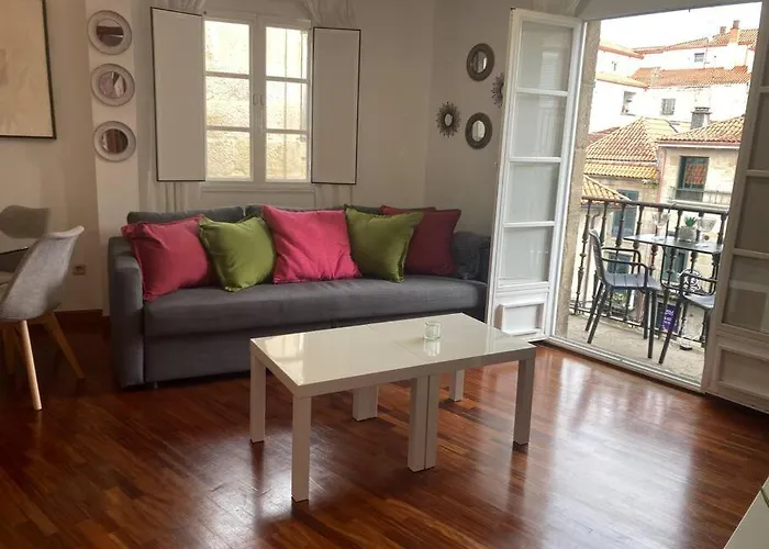 A Casa Do Correo Vello - O Balcon דירה *